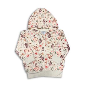 Campera Felpa Floreada